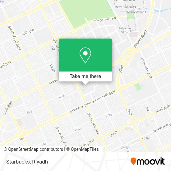 Starbucks map