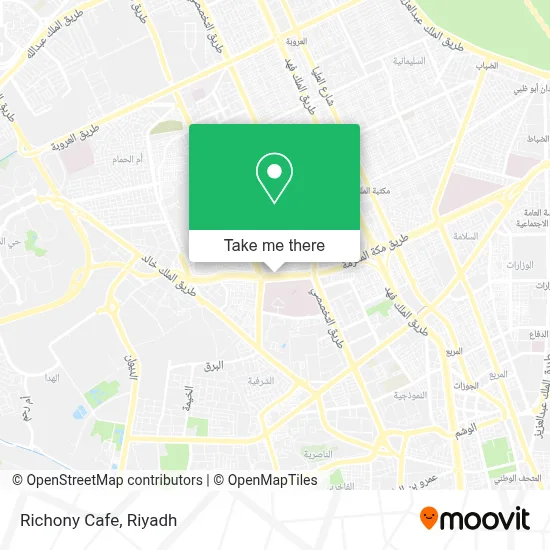Richony Cafe map