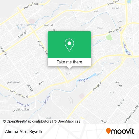 Alinma Atm map