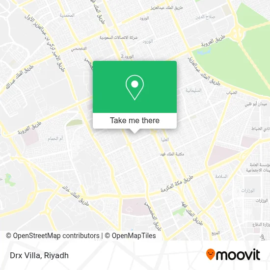 Drx Villa map