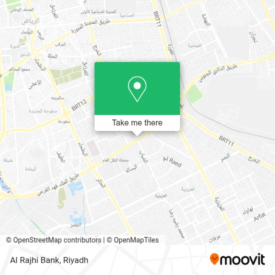 Al Rajhi Bank map