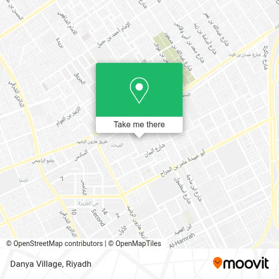 Danya Village map