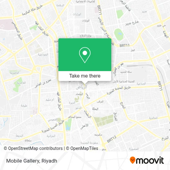 Mobile Gallery map