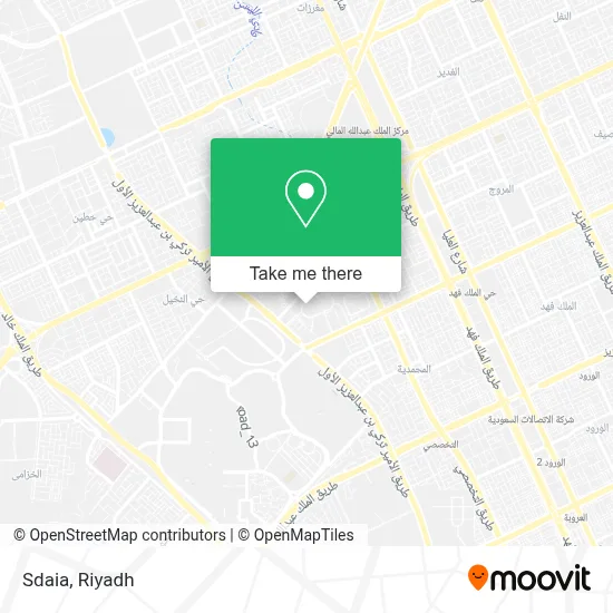 Sdaia map