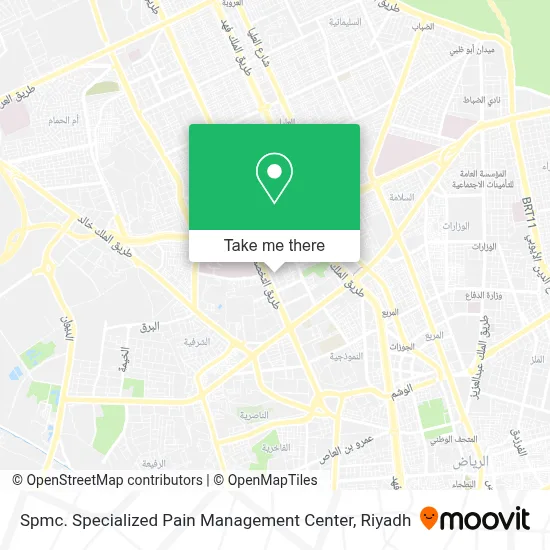 Spmc. Specialized Pain Management Center map