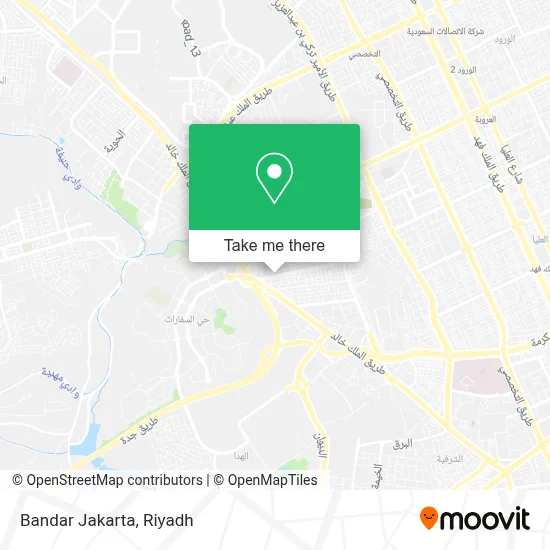 Bandar Jakarta map