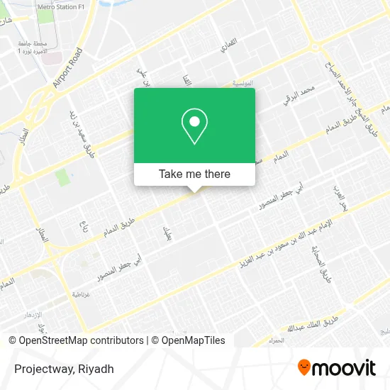 Projectway map