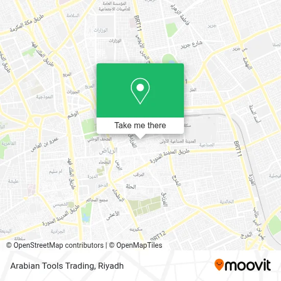 Arabian Tools Trading map