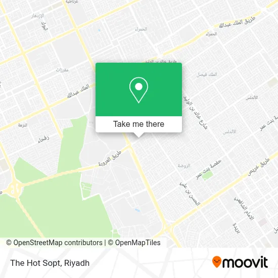 The Hot Sopt map