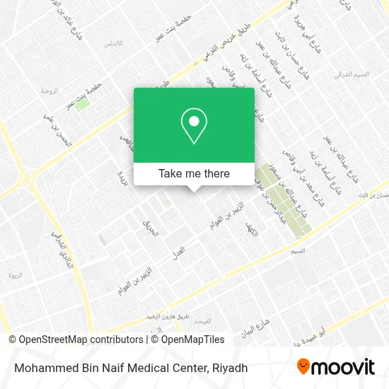 Mohammed Bin Naif Medical Center map