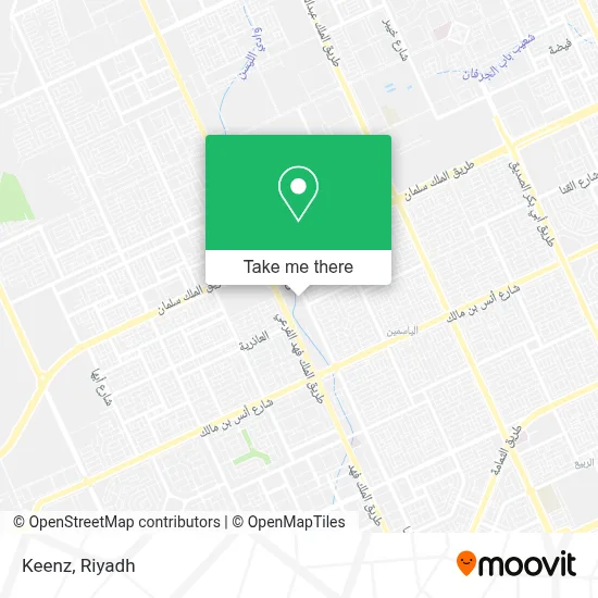 Keenz map