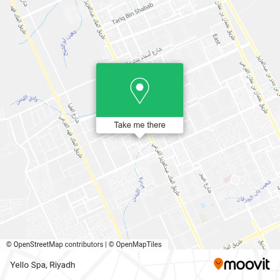Yello Spa map
