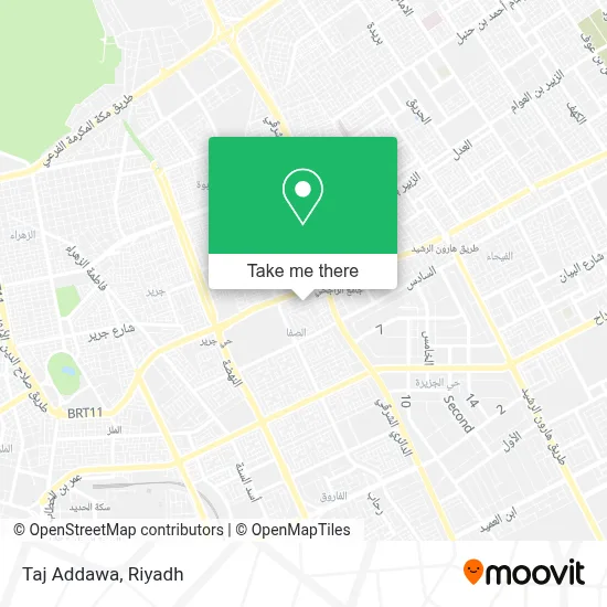 Taj Addawa map