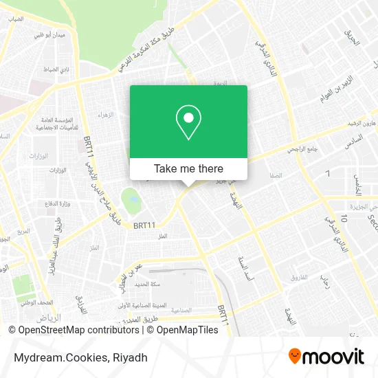 Mydream.Cookies map