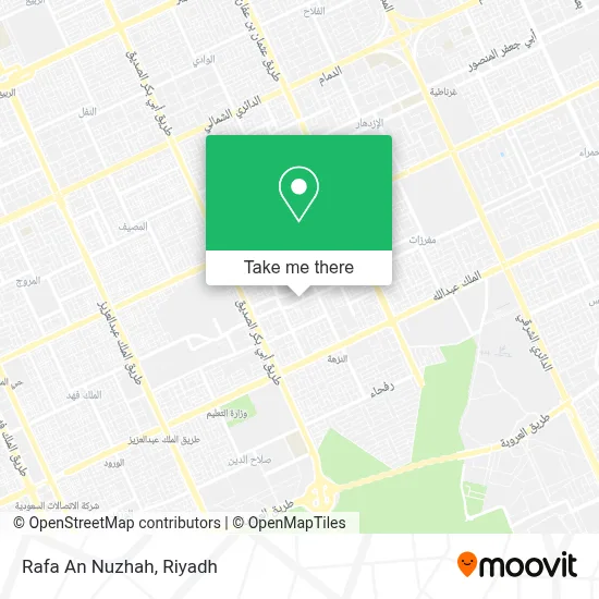 Rafa An Nuzhah map