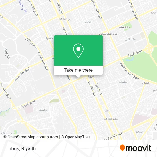 Tribus map