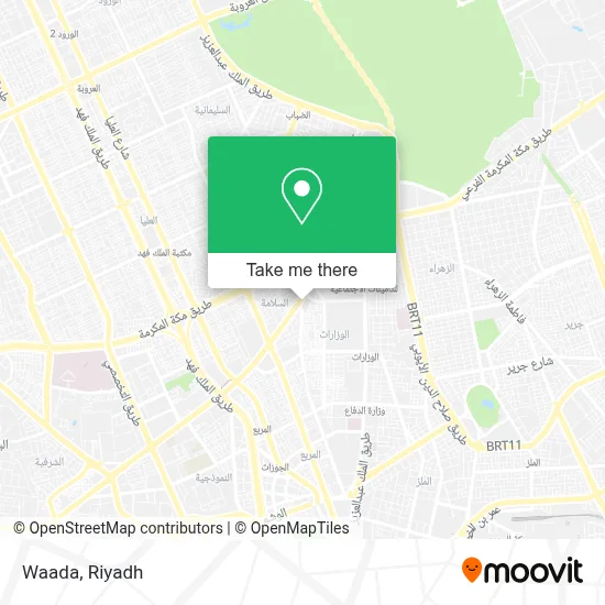 Waada map
