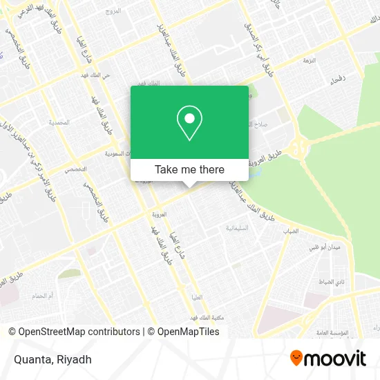 Quanta map