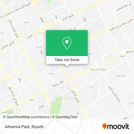 Alhamra Park map