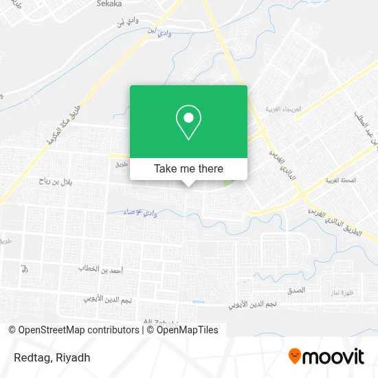 Redtag map