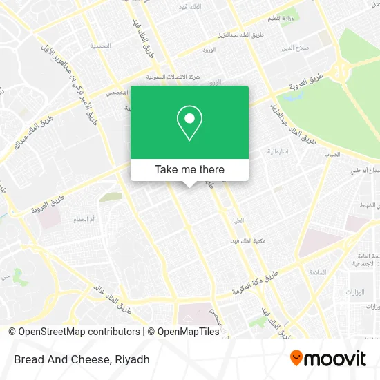 Bread And Cheese map