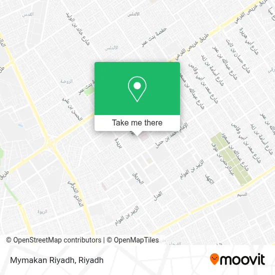 Mymakan Riyadh map