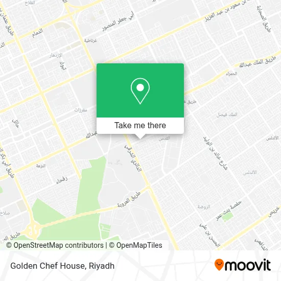 Golden Chef House map