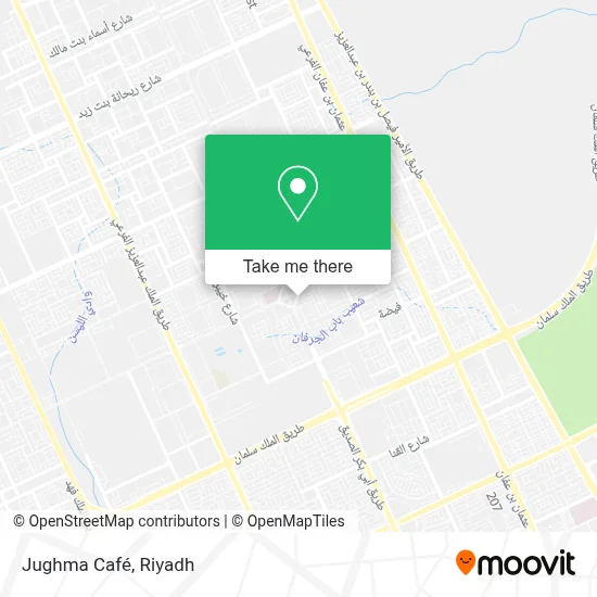 Jughma Café map