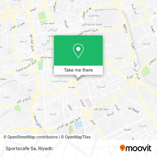 Sportscafe Sa map