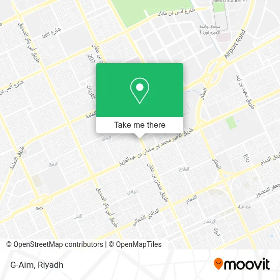G-Aim map