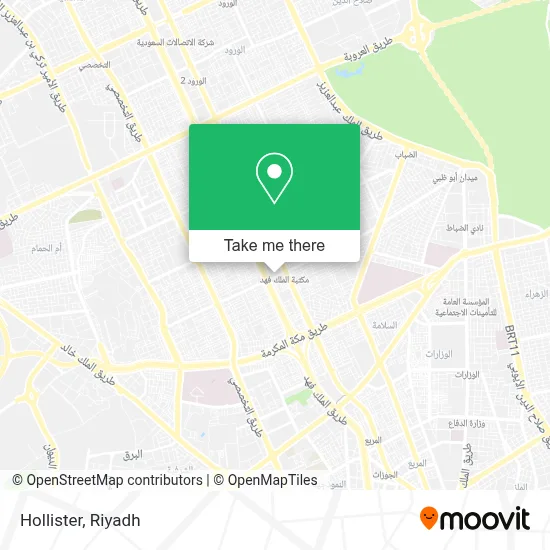 Hollister map