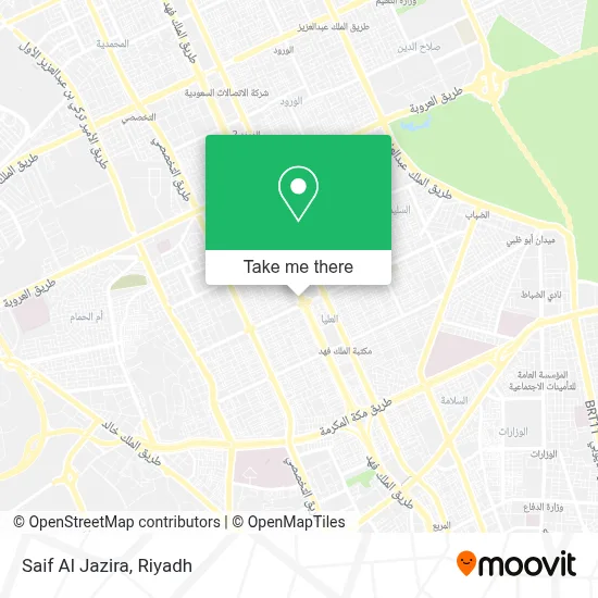 Saif Al Jazira map