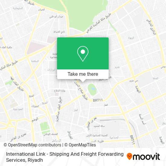 International Link - Shipping And Freight Forwarding Services map