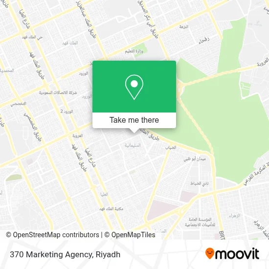 370 Marketing Agency map