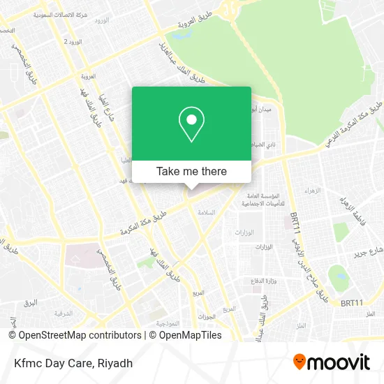 Kfmc Day Care map