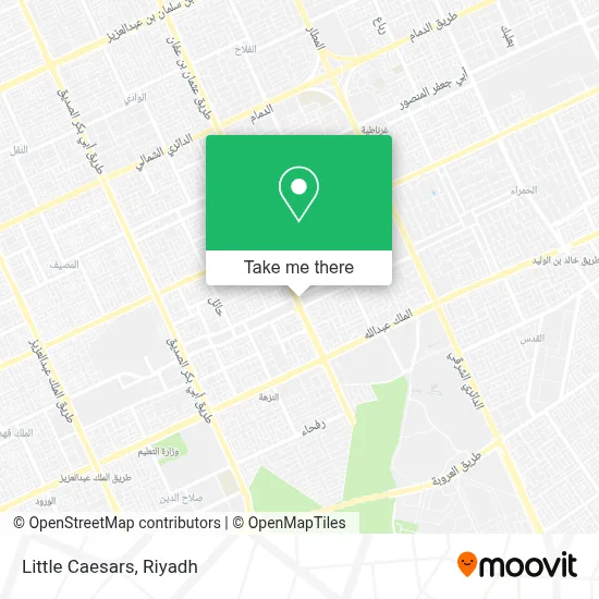Little Caesars map