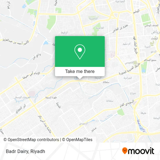 Badr Dairy map