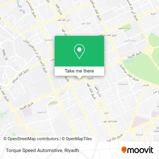Torque Speed Automotive map