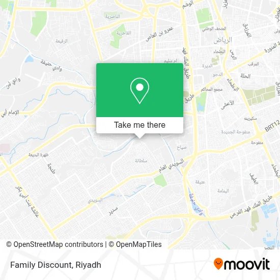 Family Discount map