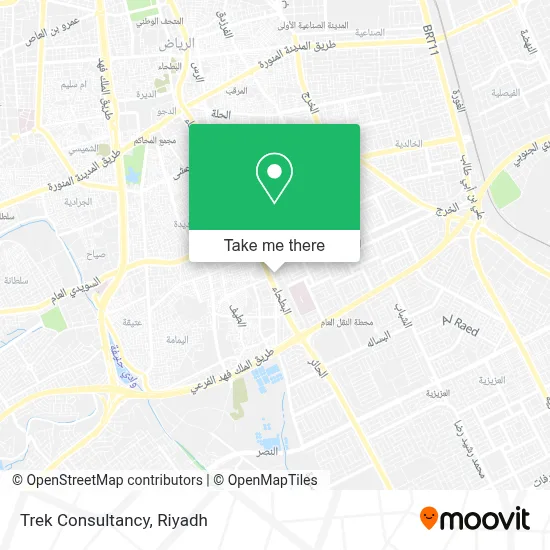 Trek Consultancy map