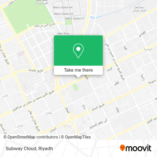 Subway Cloud map
