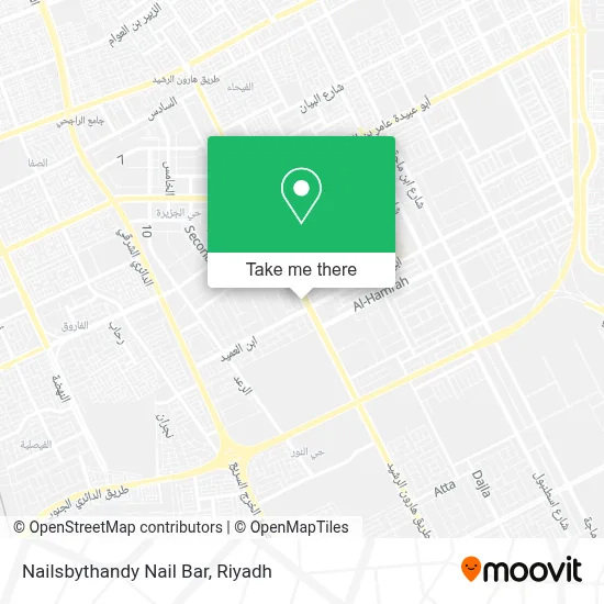 Nailsbythandy Nail Bar map