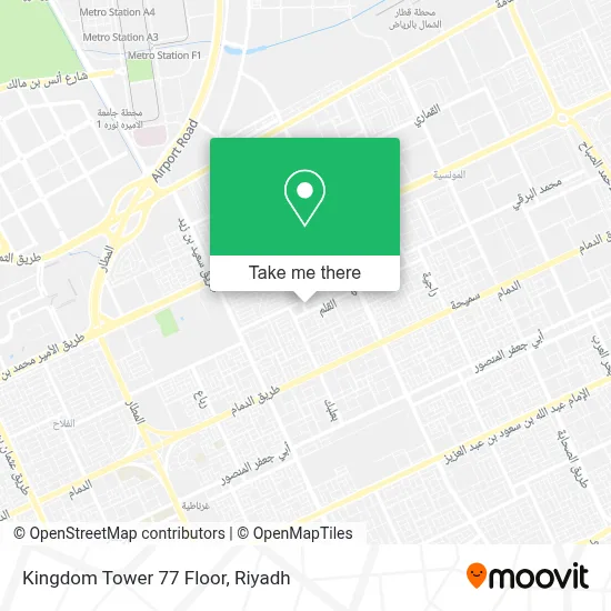 Kingdom Tower 77 Floor map