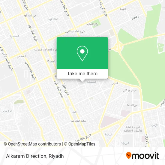 Alkaram Direction map