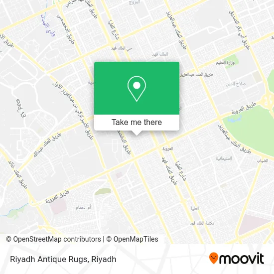 Riyadh Antique Rugs map