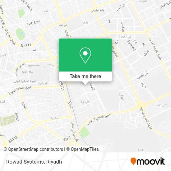 Rowad Systems map