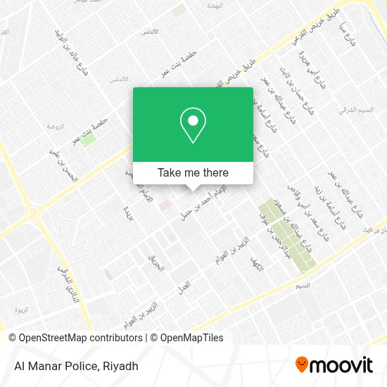 Al Manar Police map