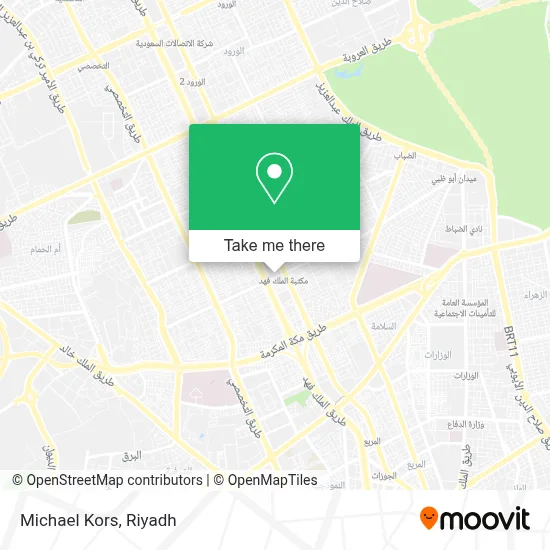 Michael Kors map