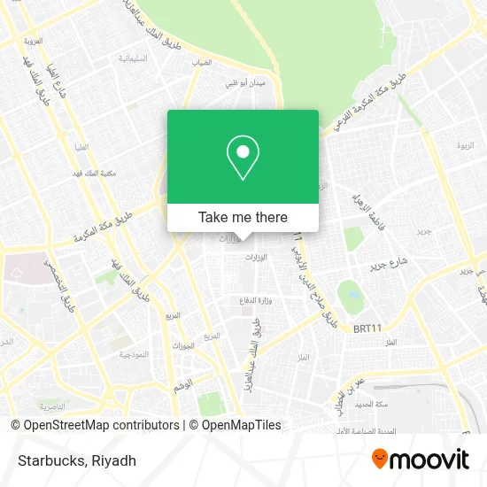 Starbucks map