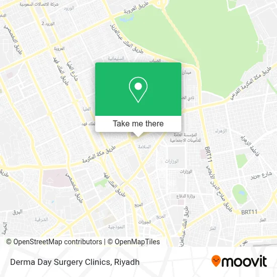 Derma Day Surgery Clinics map